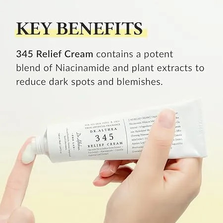 کرم ترمیم کننده جای جوش 345 دکتر آلتیا 50 میلی لیتر | Dr.Althea 345 Relief Cream