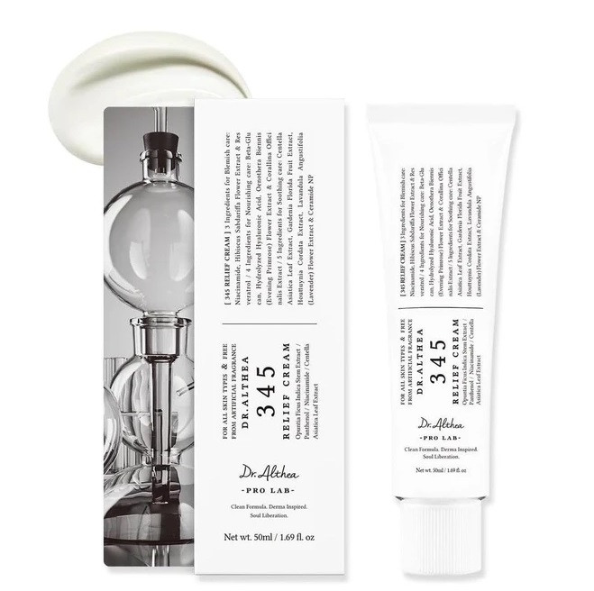 کرم ترمیم کننده جای جوش 345 دکتر آلتیا 50 میلی لیتر | Dr.Althea 345 Relief Cream