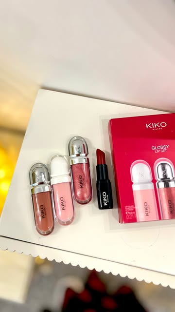 رژلب و لیپ‌گلاس کیکو میلانو KIKO MILANO